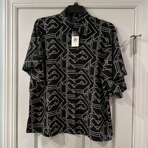Lauren Ralph Lauren Short Sleeve Blouse